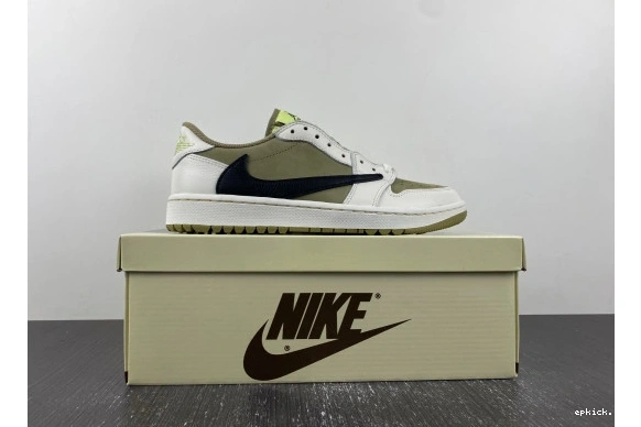 Rep EP 1 Olive Low FZ3124-200 Travis Scott Golf Neutral Jordan Retro 1217